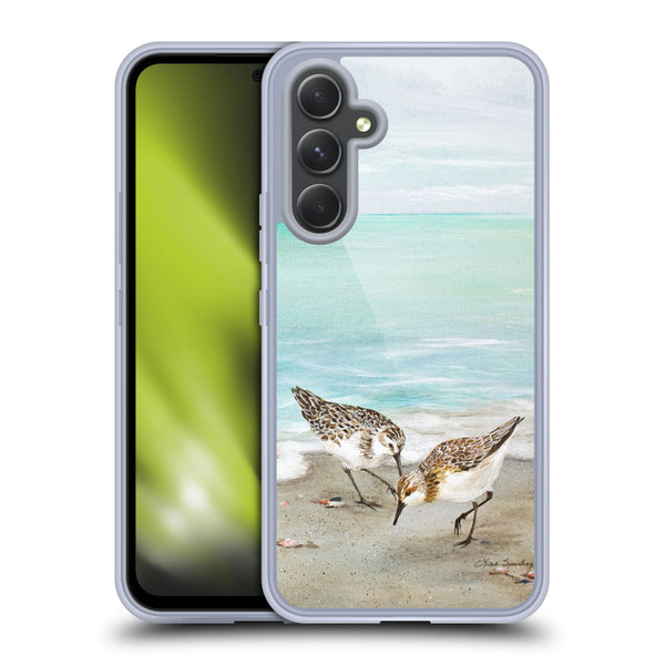 Lisa Sparling Birds And Nature Surfside Dining Soft Gel Case for Samsung Galaxy A54 5G