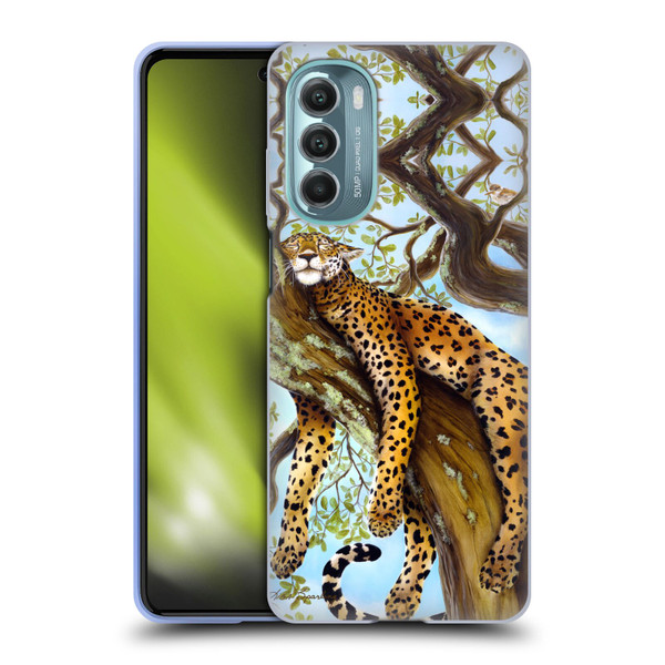 Lisa Sparling Creatures Leopard Soft Gel Case for Motorola Moto G Stylus 5G (2022)
