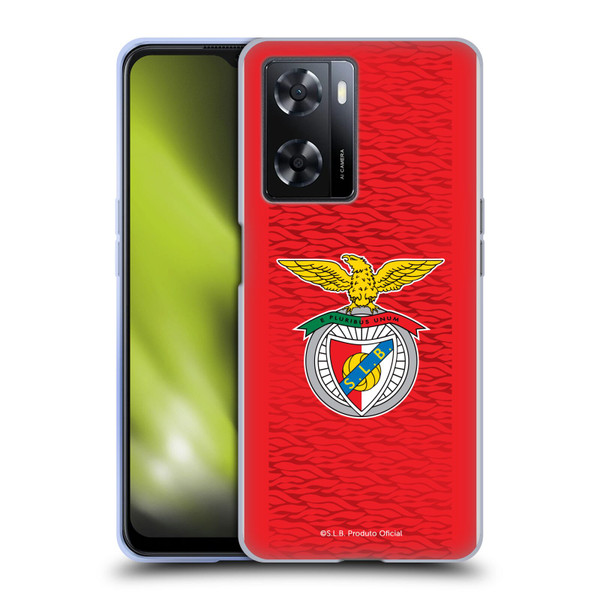 S.L. Benfica 2021/22 Crest Kit Home Soft Gel Case for OPPO A57s