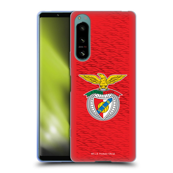 S.L. Benfica 2021/22 Crest Kit Home Soft Gel Case for Sony Xperia 5 IV