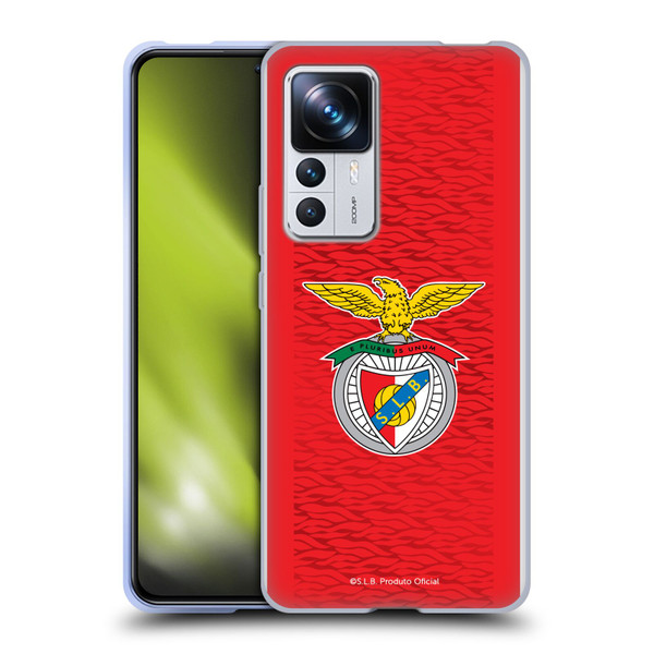 S.L. Benfica 2021/22 Crest Kit Home Soft Gel Case for Xiaomi 12T Pro