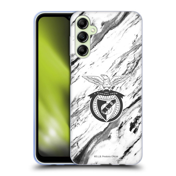 S.L. Benfica 2021/22 Crest Marble Soft Gel Case for Samsung Galaxy A14 5G