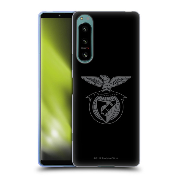 S.L. Benfica 2021/22 Crest Black Soft Gel Case for Sony Xperia 5 IV
