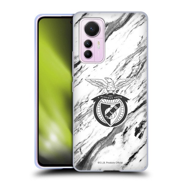 S.L. Benfica 2021/22 Crest Marble Soft Gel Case for Xiaomi 12 Lite