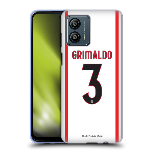 S.L. Benfica 2021/22 Players Away Kit Álex Grimaldo Soft Gel Case for Motorola Moto G53 5G