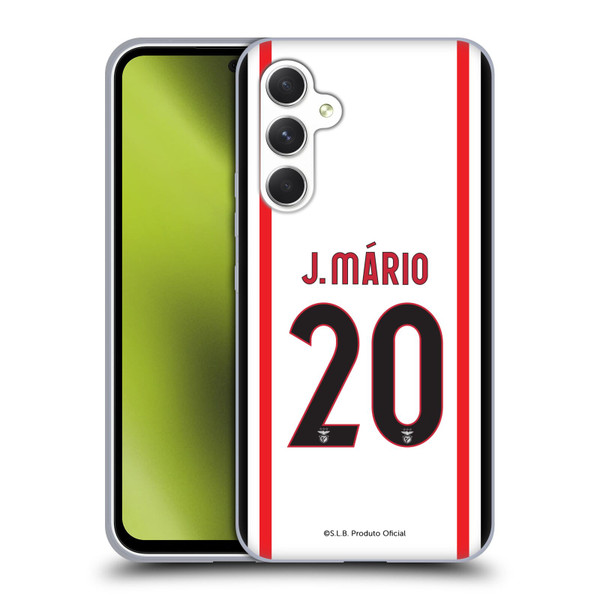 S.L. Benfica 2021/22 Players Away Kit João Mário Soft Gel Case for Samsung Galaxy A54 5G