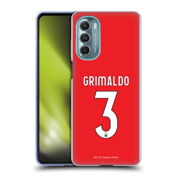 S.L. Benfica 2021/22 Players Home Kit Álex Grimaldo Soft Gel Case for Motorola Moto G Stylus 5G (2022)