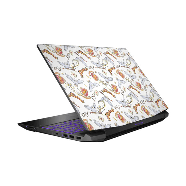 Harry Potter Graphics Hedwig Owl Pattern Vinyl Sticker Skin Decal Cover for HP Pavilion 15.6" 15-dk0047TX