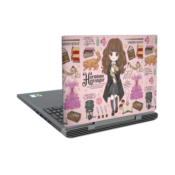 Harry Potter Graphics Hermione Pattern Vinyl Sticker Skin Decal Cover for Dell Inspiron 15 7000 P65F