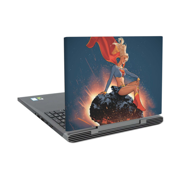 Superman DC Comics Logos And Comic Book Supergirl Vinyl Sticker Skin Decal Cover for Dell Inspiron 15 7000 P65F