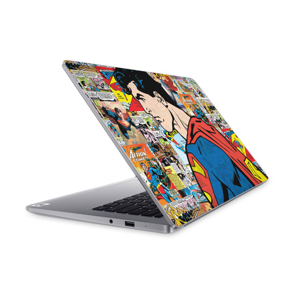 Superman DC Comics Logos And Comic Book Character Collage Vinyl Sticker Skin Decal Cover for Xiaomi Mi NoteBook 14 (2020)