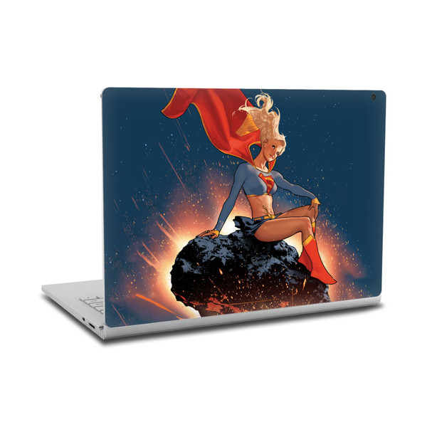 Superman DC Comics Logos And Comic Book Supergirl Vinyl Sticker Skin Decal Cover for Microsoft Surface Book 2