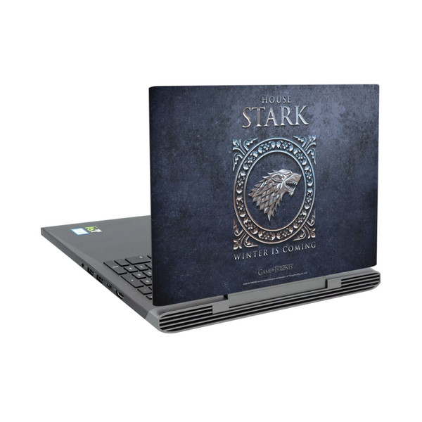 HBO Game of Thrones Sigils and Graphics House Stark Vinyl Sticker Skin Decal Cover for Dell Inspiron 15 7000 P65F