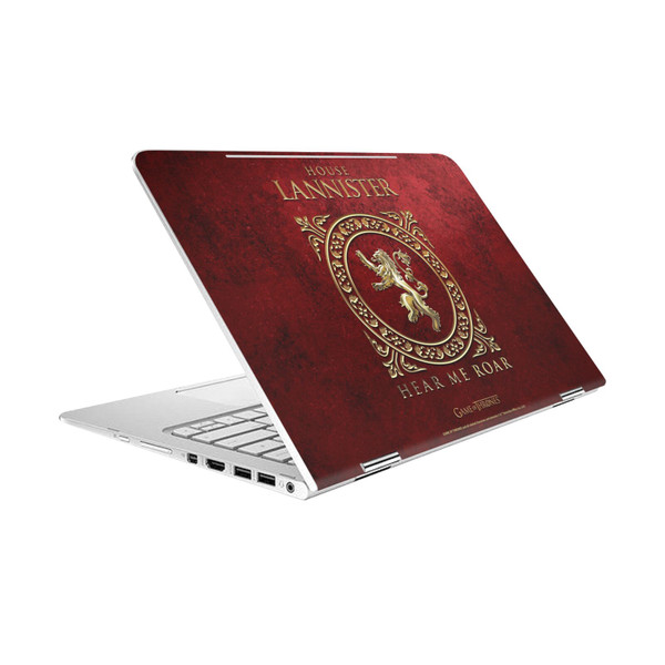 HBO Game of Thrones Sigils and Graphics House Lannister Vinyl Sticker Skin Decal Cover for HP Spectre Pro X360 G2