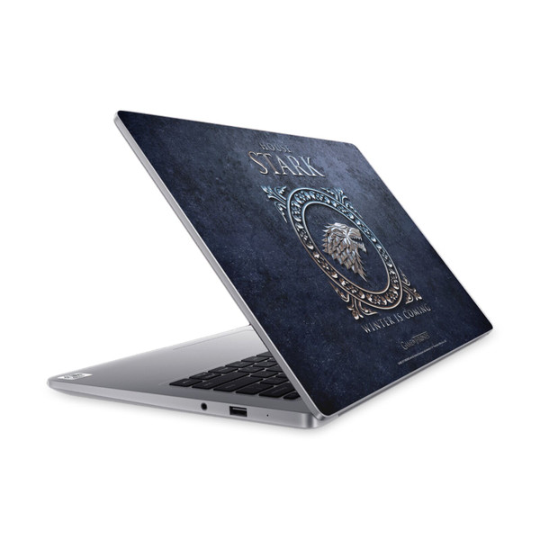 HBO Game of Thrones Sigils and Graphics House Stark Vinyl Sticker Skin Decal Cover for Xiaomi Mi NoteBook 14 (2020)