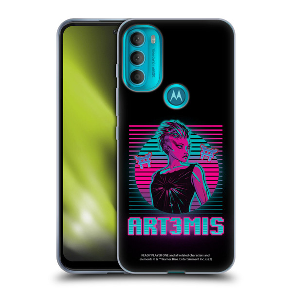 Ready Player One Graphics Character Art Soft Gel Case for Motorola Moto G71 5G