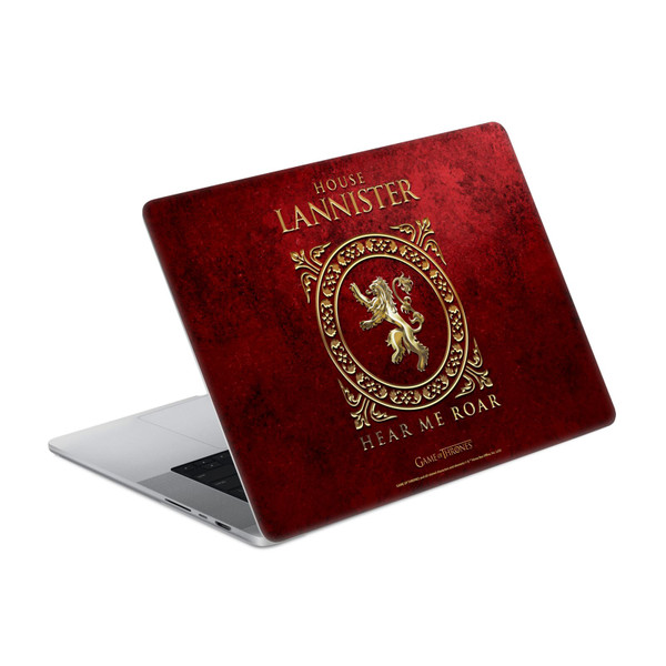 HBO Game of Thrones Sigils and Graphics House Lannister Vinyl Sticker Skin Decal Cover for Apple MacBook Pro 14" A2442