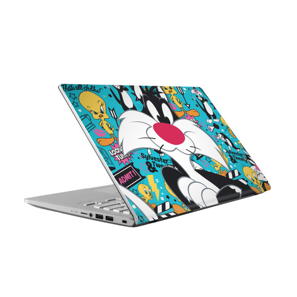 Looney Tunes Graphics and Characters Sylvester The Cat Vinyl Sticker Skin Decal Cover for Asus Vivobook 14 X409FA-EK555T