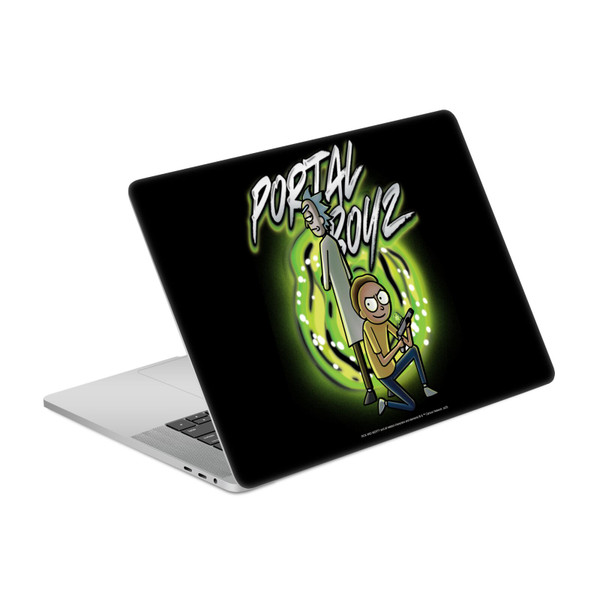 Rick And Morty Graphics Portal Boyz Vinyl Sticker Skin Decal Cover for Apple MacBook Pro 15.4" A1707/A1990