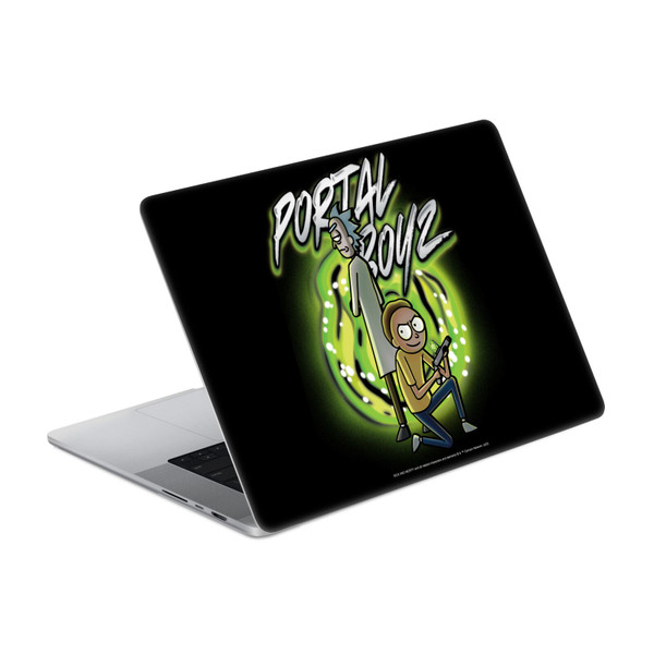 Rick And Morty Graphics Portal Boyz Vinyl Sticker Skin Decal Cover for Apple MacBook Pro 16" A2485