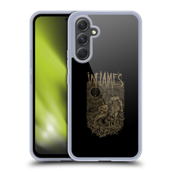 In Flames Metal Grunge Adventures Soft Gel Case for Samsung Galaxy A54 5G