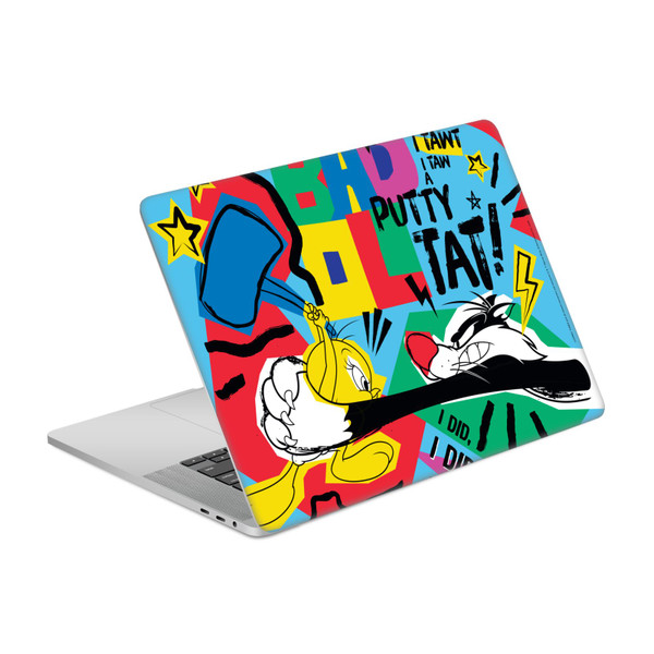 Looney Tunes Graphics and Characters Tweety And Sylvester Vinyl Sticker Skin Decal Cover for Apple MacBook Pro 16" A2141