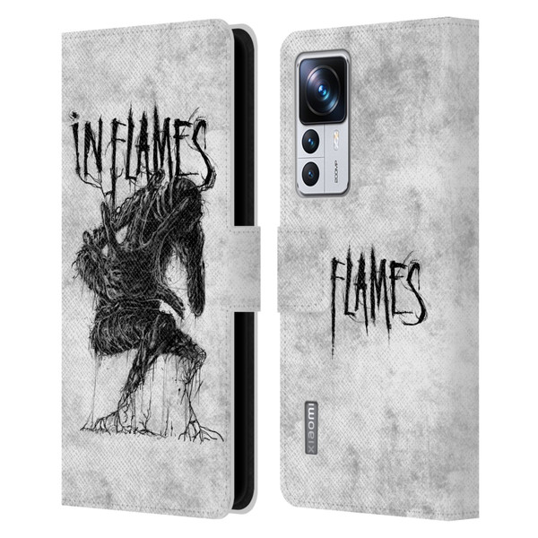 In Flames Metal Grunge Big Creature Leather Book Wallet Case Cover For Xiaomi 12T Pro
