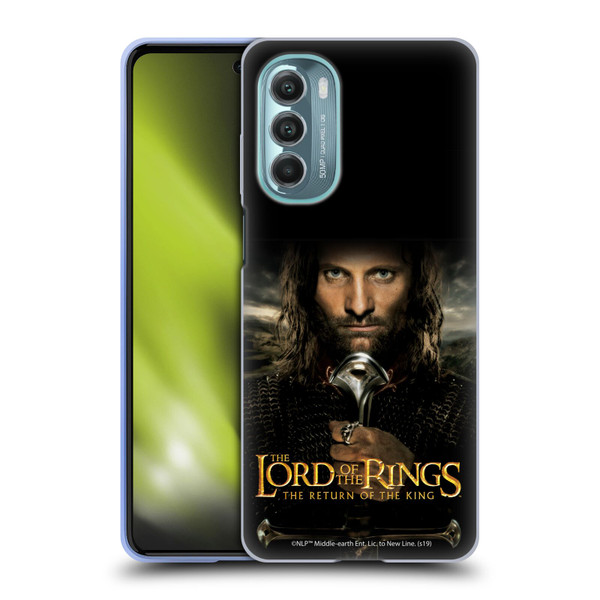 The Lord Of The Rings The Return Of The King Posters Aragorn Soft Gel Case for Motorola Moto G Stylus 5G (2022)