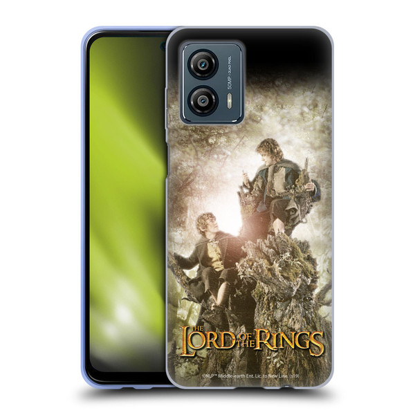 The Lord Of The Rings The Two Towers Character Art Hobbits Soft Gel Case for Motorola Moto G53 5G