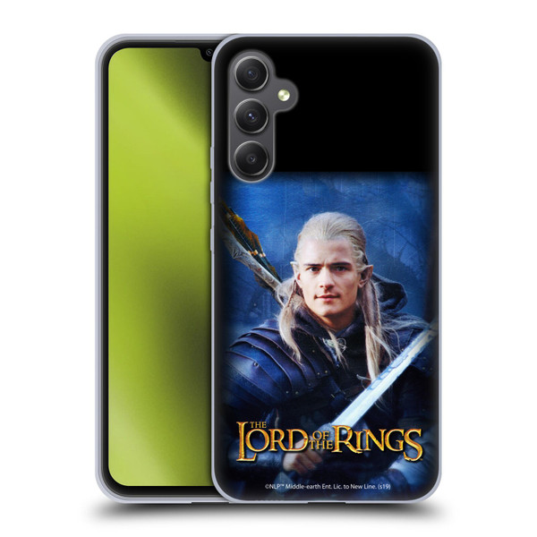 The Lord Of The Rings The Two Towers Character Art Legolas Soft Gel Case for Samsung Galaxy A34 5G