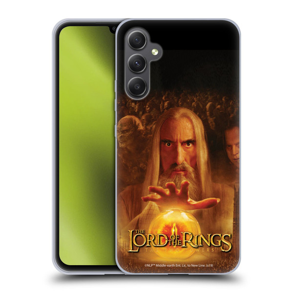 The Lord Of The Rings The Two Towers Posters Saruman Eye Soft Gel Case for Samsung Galaxy A34 5G