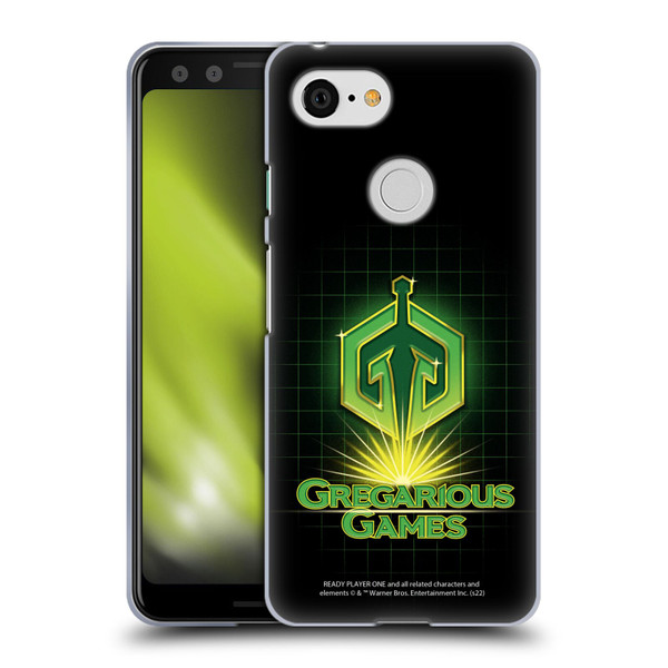 Ready Player One Graphics Logo Soft Gel Case for Google Pixel 3