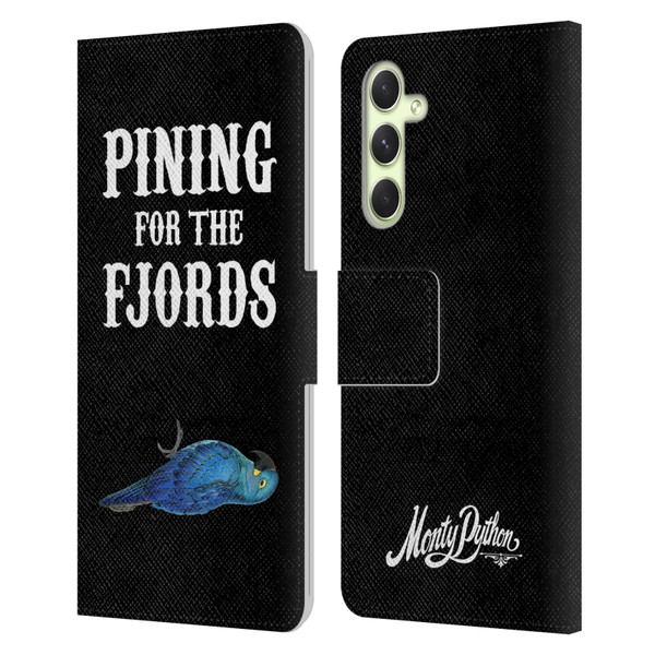 Monty Python Key Art Pining For The Fjords Leather Book Wallet Case Cover For Samsung Galaxy A54 5G
