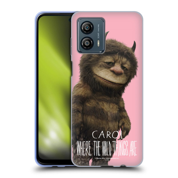 Where the Wild Things Are Movie Characters Carol Soft Gel Case for Motorola Moto G53 5G