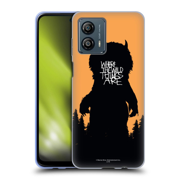 Where the Wild Things Are Movie Graphics Forest Soft Gel Case for Motorola Moto G53 5G