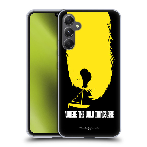 Where the Wild Things Are Movie Graphics Paw Soft Gel Case for Samsung Galaxy A34 5G