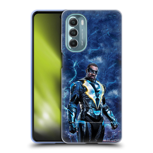 Black Lightning Characters Black Lightning Soft Gel Case for Motorola Moto G Stylus 5G (2022)