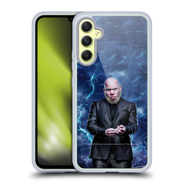 Black Lightning Characters Tobias Whale Soft Gel Case for Samsung Galaxy A34 5G