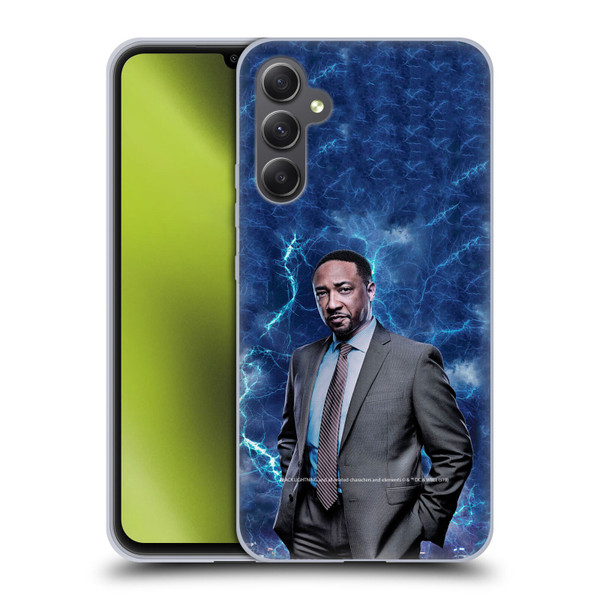 Black Lightning Characters William Henderson Soft Gel Case for Samsung Galaxy A34 5G