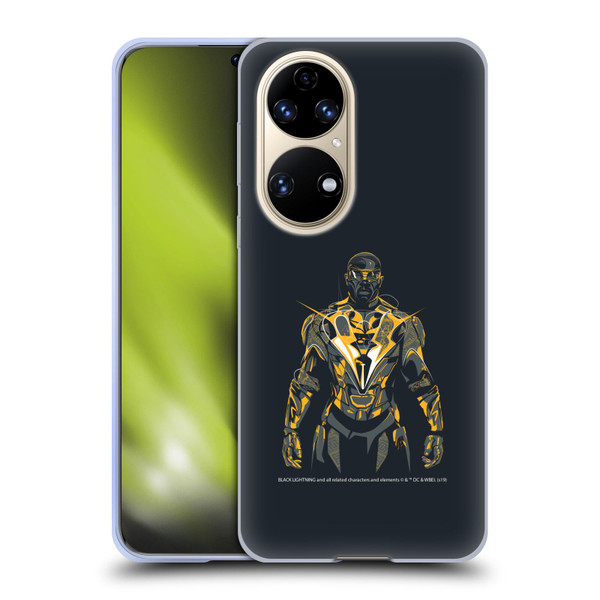 Black Lightning Key Art Black Lightning Soft Gel Case for Huawei P50