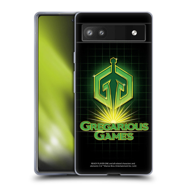 Ready Player One Graphics Logo Soft Gel Case for Google Pixel 6a