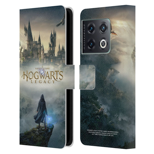Hogwarts Legacy Graphics Key Art Leather Book Wallet Case Cover For OnePlus 10 Pro