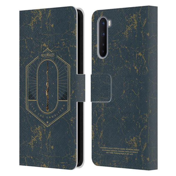 Hogwarts Legacy Graphics Live The Unwritten Leather Book Wallet Case Cover For OnePlus Nord 5G