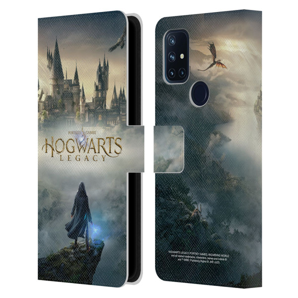 Hogwarts Legacy Graphics Key Art Leather Book Wallet Case Cover For OnePlus Nord N10 5G