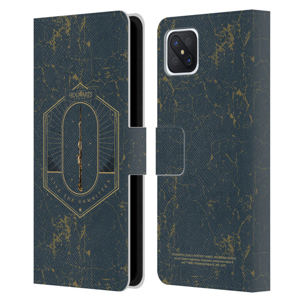 Hogwarts Legacy Graphics Live The Unwritten Leather Book Wallet Case Cover For OPPO Reno4 Z 5G