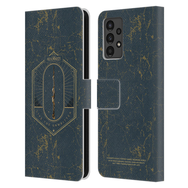 Hogwarts Legacy Graphics Live The Unwritten Leather Book Wallet Case Cover For Samsung Galaxy A13 (2022)