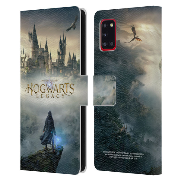 Hogwarts Legacy Graphics Key Art Leather Book Wallet Case Cover For Samsung Galaxy A31 (2020)