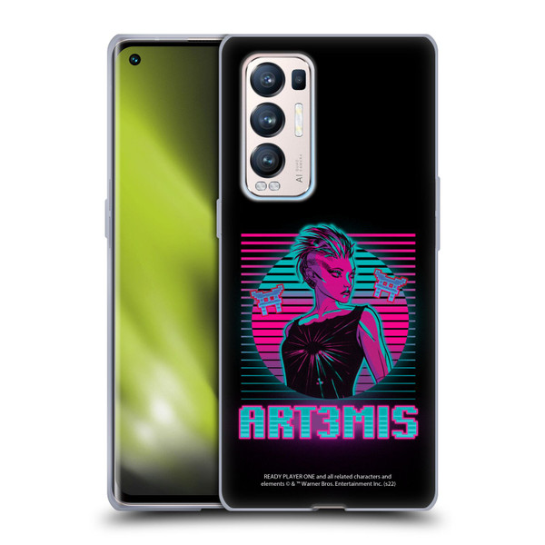 Ready Player One Graphics Character Art Soft Gel Case for OPPO Find X3 Neo / Reno5 Pro+ 5G