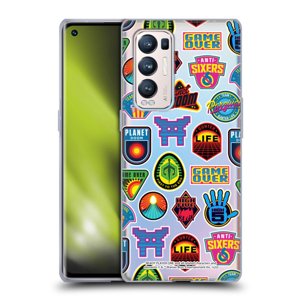 Ready Player One Graphics Collage Soft Gel Case for OPPO Find X3 Neo / Reno5 Pro+ 5G