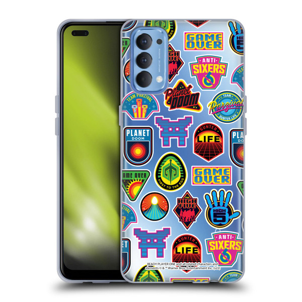 Ready Player One Graphics Collage Soft Gel Case for OPPO Reno 4 5G